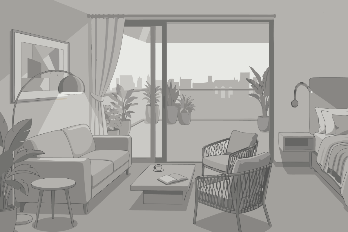 Contemporary Deluxe Double Room
